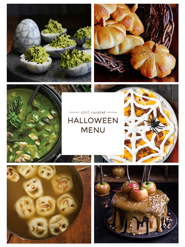 Halloween Recipe Roundup | ctrl + curate