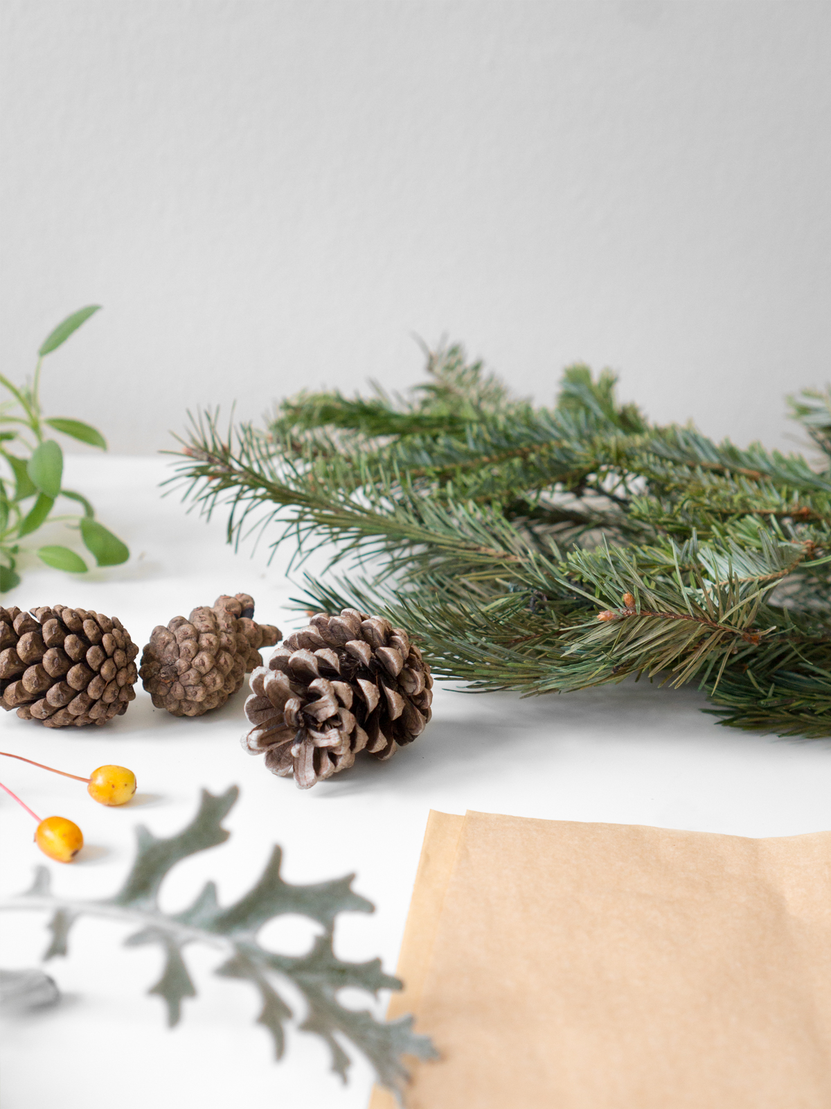 DIY Foraged Evergreen Bouquet | ctrl + curate