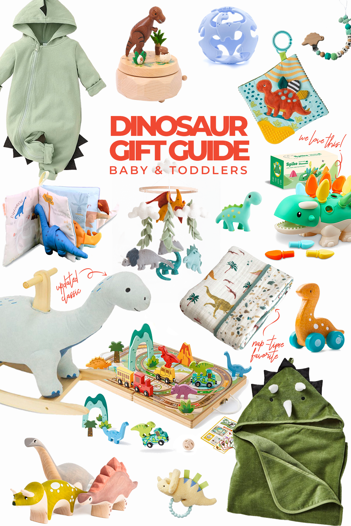 Dinosaur Gift Guide Baby & Toddlers
